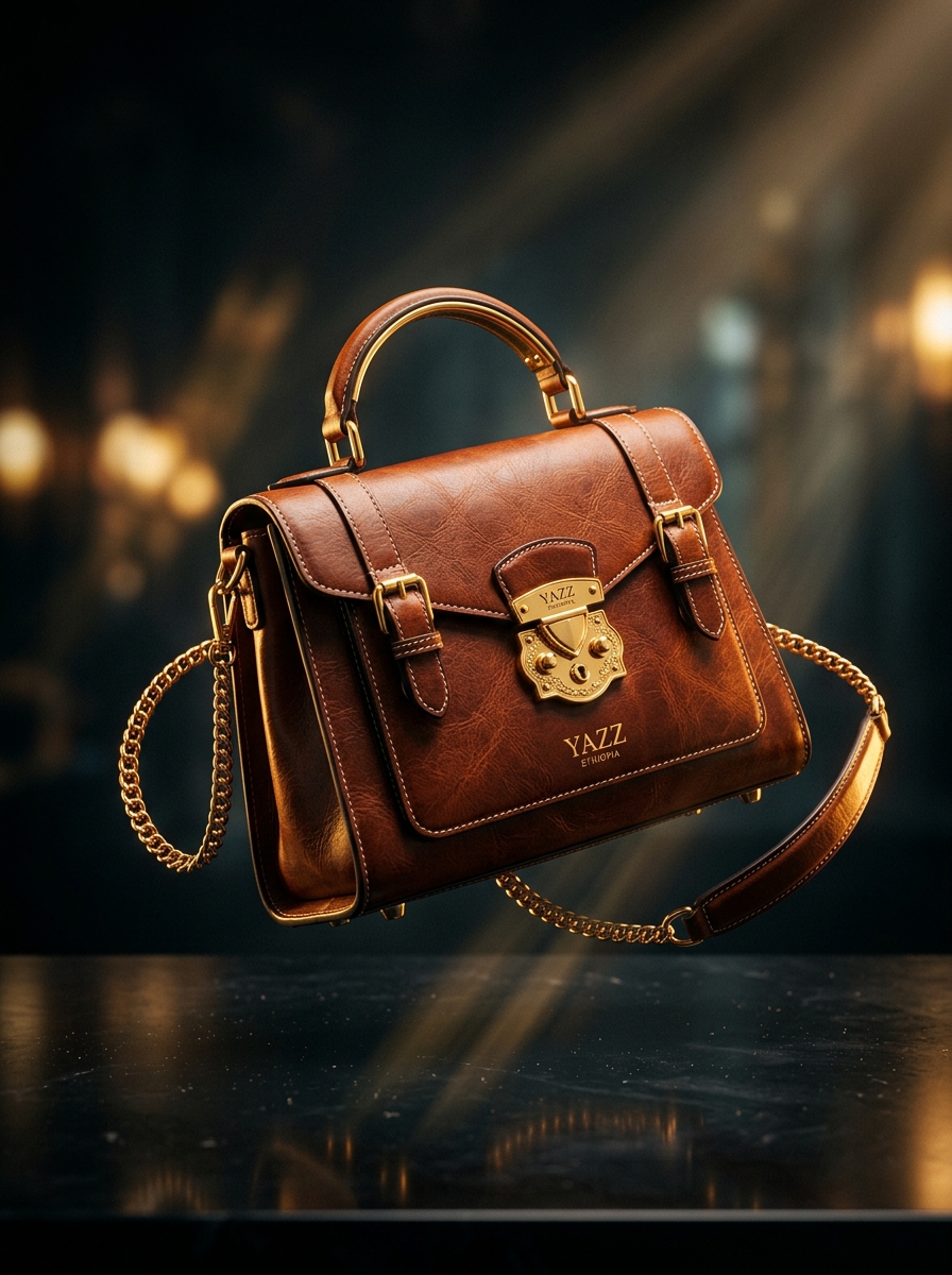 YAZZ Imperial Cognac Tote